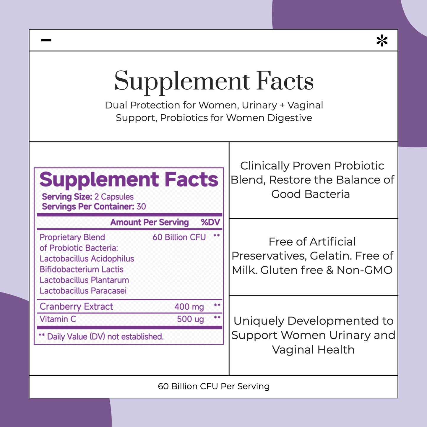 Women’s Probiotic Balance